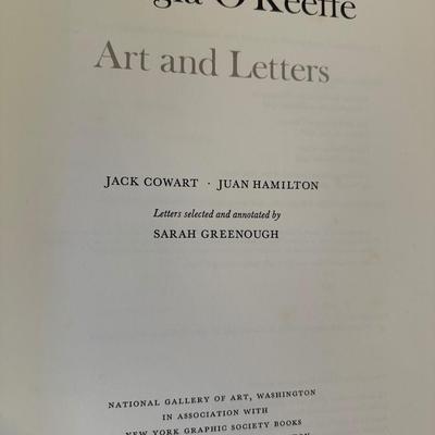 Georgia O’Keefe Art Books (3)