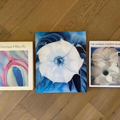 Georgia O’Keefe Art Books (3)