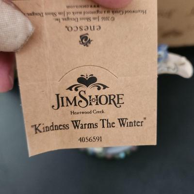 Jim Shore Heartwood Creek Kindness Warms the Winter