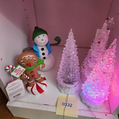 Lot of 5 pcs. Christmas Decor