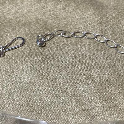 Jay King (DTR) Sterling Silver New Never Used Fashion Agate/Quartz 18"-20" Adjustable Necklace w/Matching Earrings Preowned...