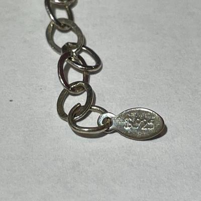 Triple Strand Designer Sterling Silver New Never Used Fashion Turquoise/Coral Bead Necklace 17-20" Adjustable Preowned from an...