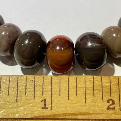 Jay King (DTR) Sterling Silver New Never Used Fashion Agate/Quartz 18"-20" Adjustable Necklace Preowned from an Estate....