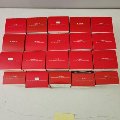 Lot of 20 Hallmark Keepsake Christmas Tree ornaments
