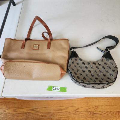 Lot of 2 Handbags Purses Dooney & Bourke