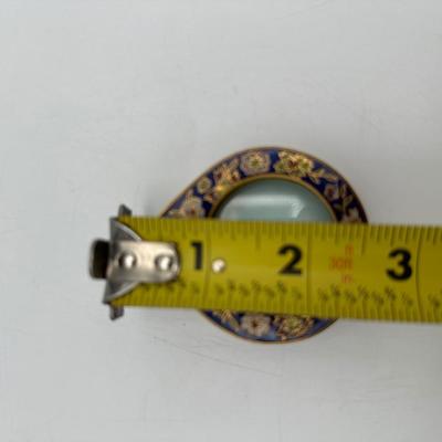 Vintage Japanese Magnifying Glass Brass Lupe
