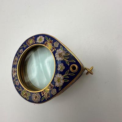 Vintage Japanese Magnifying Glass Brass Lupe