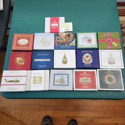 16 White House Christmas Tree Ornaments 2000's -2023