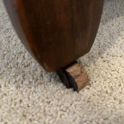 Antique Oak Chair Recliner with Slumber Footrest