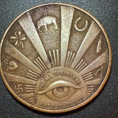 The All Seeing Eye - Good Luck will accompany the bearer