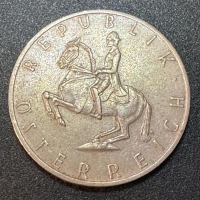 1960 Schilling of 5 - Republik Osterreigh
