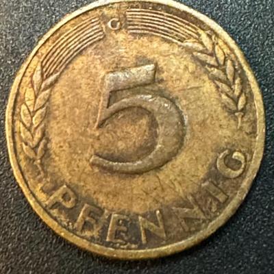 1949 Deutscher Lander - 5 Pfennig