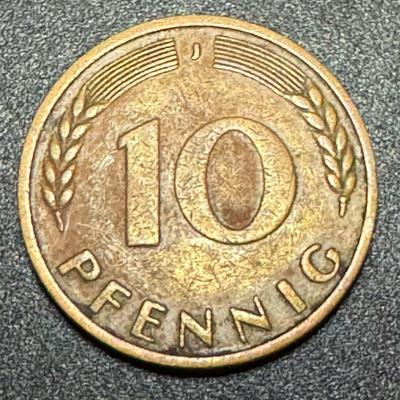 1950 10 Pfennig - Bundesrepublik Deutschland