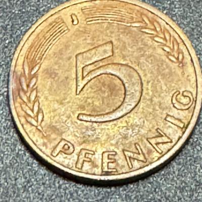 1950 5 Pfennig - Bundesrepublik Deutschland