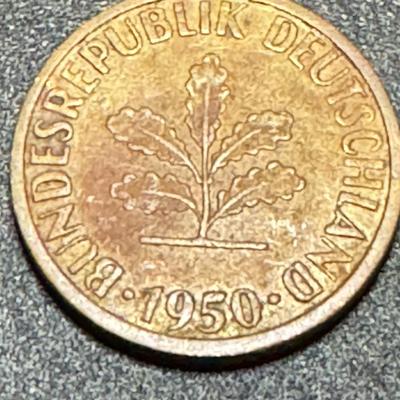 1950 5 Pfennig - Bundesrepublik Deutschland