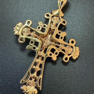 Jeweled cross