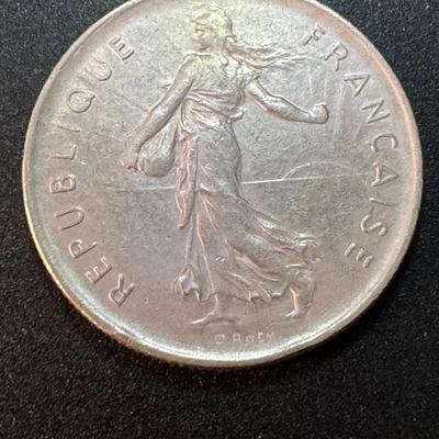 1971 Republique Francaise 5 Francs