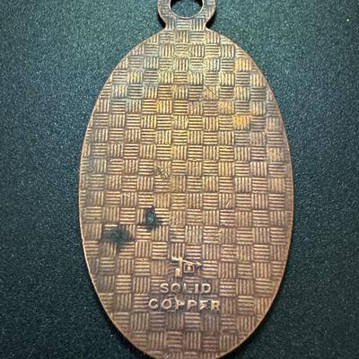 Rodeo pendant - copper