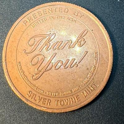 Silver town mint - Summit 2009 - Air Force Command Token