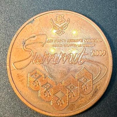 Silver town mint - Summit 2009 - Air Force Command Token