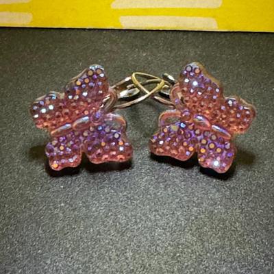 Vintage butterfly earrings