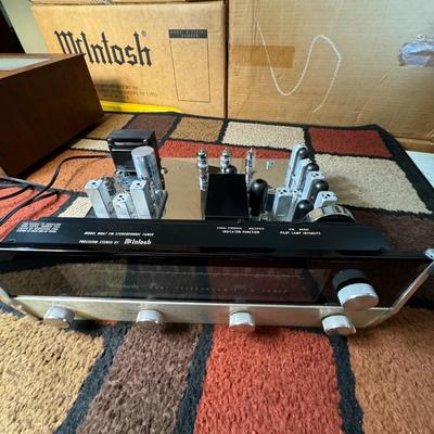 McIntosh MR67 Stereophonic FM Tuner W/ wood case