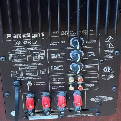 Paradigm 15" subwoofer