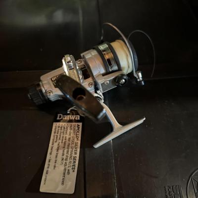Vintage Daiwa AS1350 Rear Graphite Bearings Fishing Spinning Reel / NOS