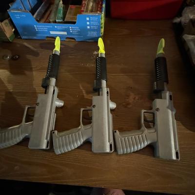 3 Talon brass eagle paint ball guns
