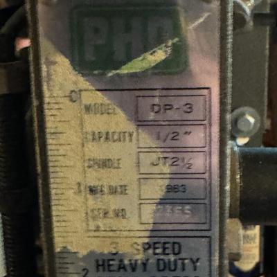 3 speed heavy duty 1/2 " drill press
