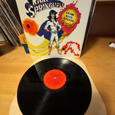 Rick Springfield Comic Book Heroes LP
