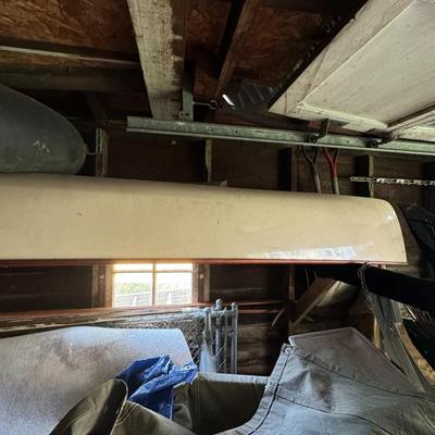 Lotus Hybrid Kevlar Fiberglass Solo Canoe