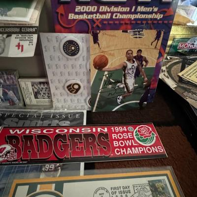 Sports memorabilia Lot