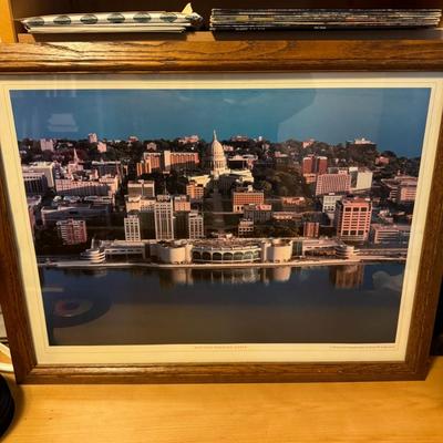 Framed Picture of Madison, Wisconsin