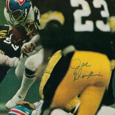 Joe Dawkins signed magazine photo