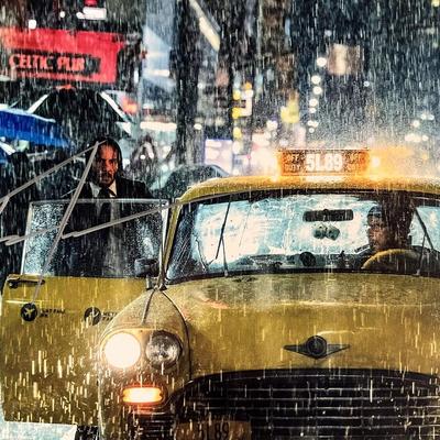 John Wick Keanu Reeves signed photo