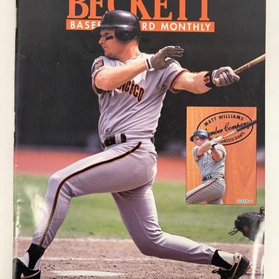 Beckett Baseball Card Monthly October 1994 Issue #115 - Matt Williams Cover