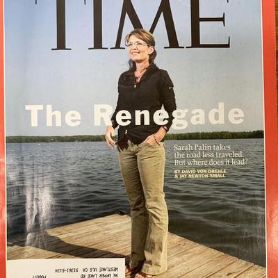 TIME Magazine 2009 Sarah Palin Issue