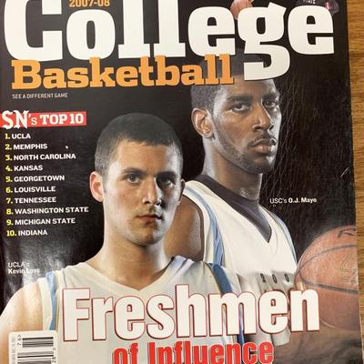 Sporting News Magazine  2007-08 College Basketball Issue