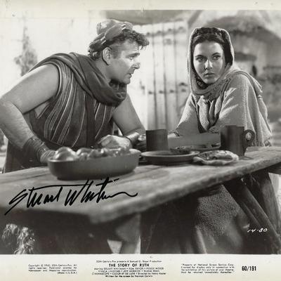 Stuart Whitman Signed Photo