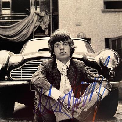 Rolling Stones Mick Jagger signed photo