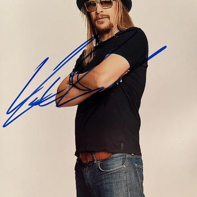 Kid Rock signed photo