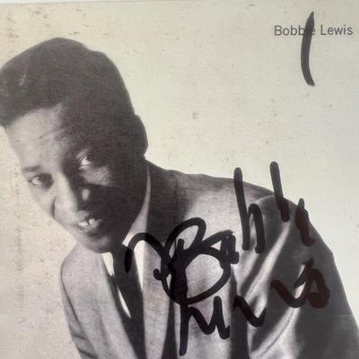 Bobbie Lewis signed photo 