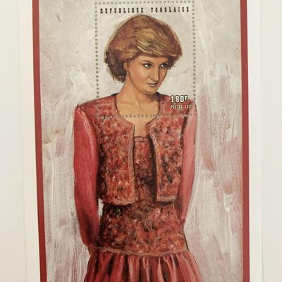 Princess Diana commemorative stamp