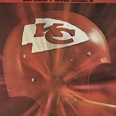 Denver Broncos Kansas City Chiefs game program