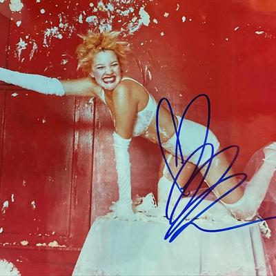 Drew Barrymore signed photo