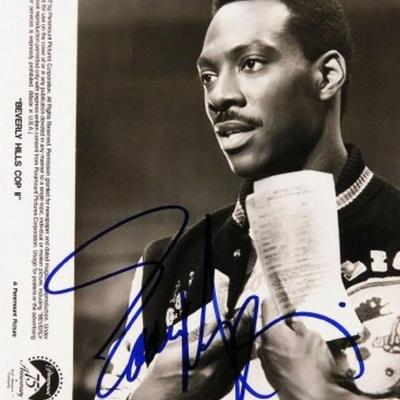 Eddie Murphy signed movie still photo 