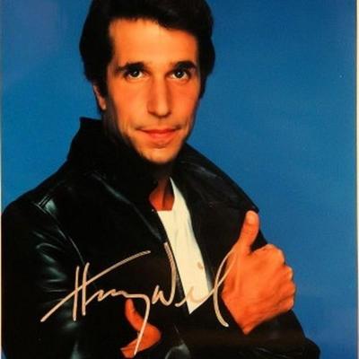 Henry Winkler signed photo 