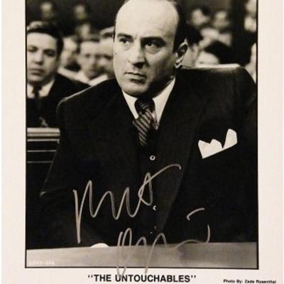 Robert DeNiro signed promo photo 
