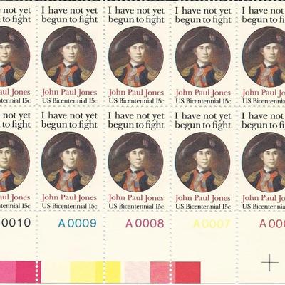 John Paul Jones Stamps